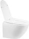 Унитаз подвесной QTAP Robin безободковый с сиденьем Soft-close QT1333046ERW - QT1333046ERW - 10