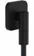 Шлангове під&rsquo;єднання HANSGROHE FixFit Fine Q зі зворотним клапаном Matt Black 28884670 чорний матовий
