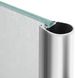 Шторка стеклянная (перегородка) для ванны LIDZ BRAMA 120x140R, стекло Frost 6 мм, распашная, правая - LBSS120140RCRMFR - 11