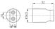 Набір змішувачів QTAP 5 в 1 Lipno: змішувач для умивальника та ванни чорний QTLIPNO1023101CB45462