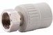Муфта PPR ALFA PLAST с накидной гайкой 25х1/2" ВР - APTUWC2512X - 1