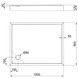 Душовий піддон QTAP Tern 301812C 100x80x12 см + сифон TERN301812C