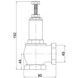 Предохранительный клапан ICMA 1" 1/4 ВР №254 - 91254AG05 - 2