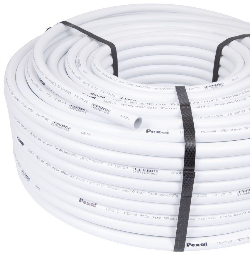 Труба металопластикова Thermo Alliance безшовна PEXAL PERT/AL/PERT 16х2 мм, 100 м SD300W16 - SD300W16