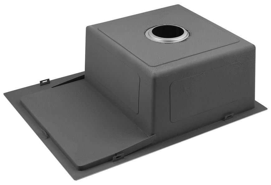 Кухонна мийка Kroner KRP Geb&uuml;rstet 6350LHM 3,0/1,0 мм CV031320 Geburstet-6350LHM - Geburstet-6350LHM
