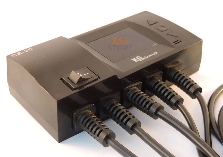 Комплект автоматики KG Elektronik (блок управління CS-20 + вентилятор (турбіна) DP-02) - KGCS20DP02
