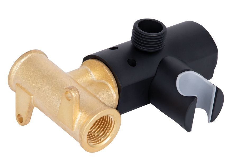 Смеситель для гигиенического душа Qtap Slavonice Black Matt QTSLA262BLM45917 - QTSLA262BLM45917
