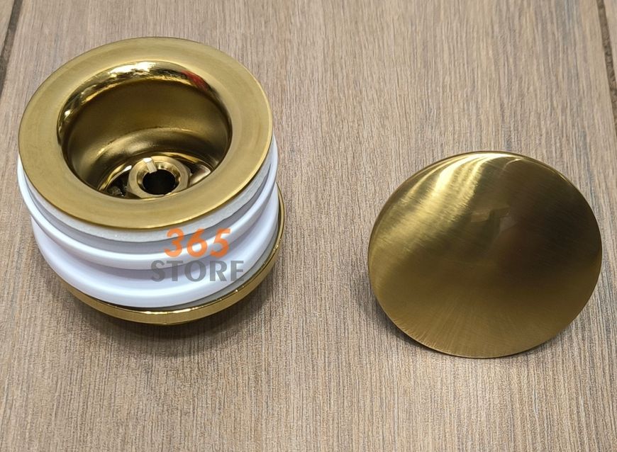 Донний клапан McALPINE CWP60-CB-GP-PVD Cliсk-Claсk для раковини 1 1/4" золото - CWP60-CB-GP-PVD