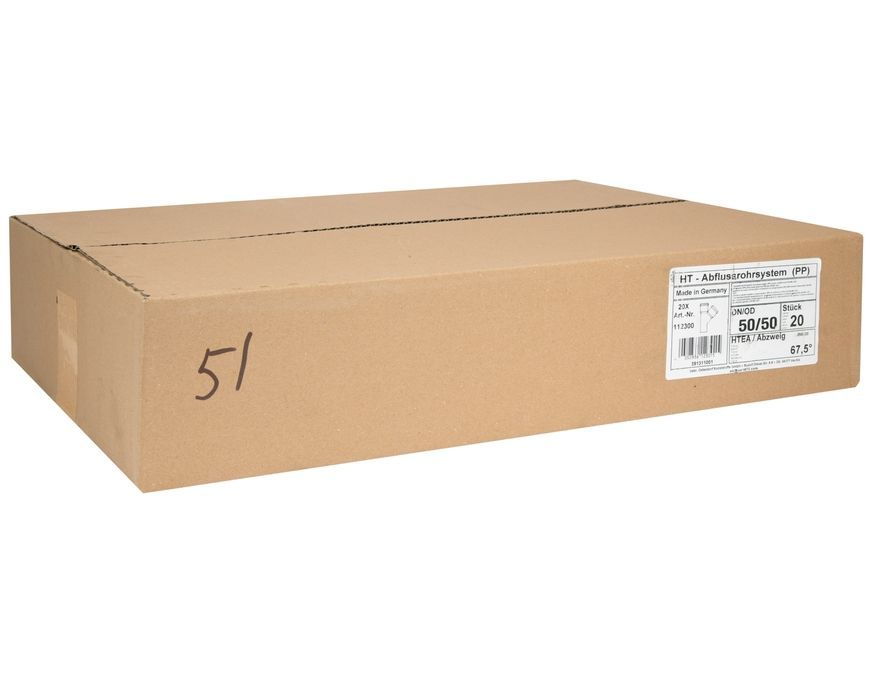 Трійник каналізаційний Ostendorf-OSMA HT-System PLUS d50/50/50&times;67&deg; SD00057156