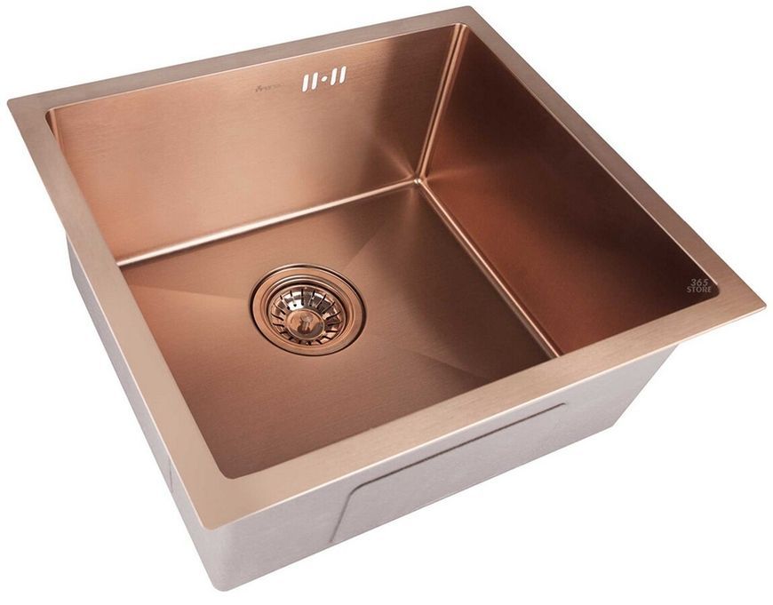 Кухонна мийка IMPERIAL D4843BR PVD bronze Handmade 2,7/1,0 мм (IMPD4843BRPVDH10) - IMPD4843BRPVDH10