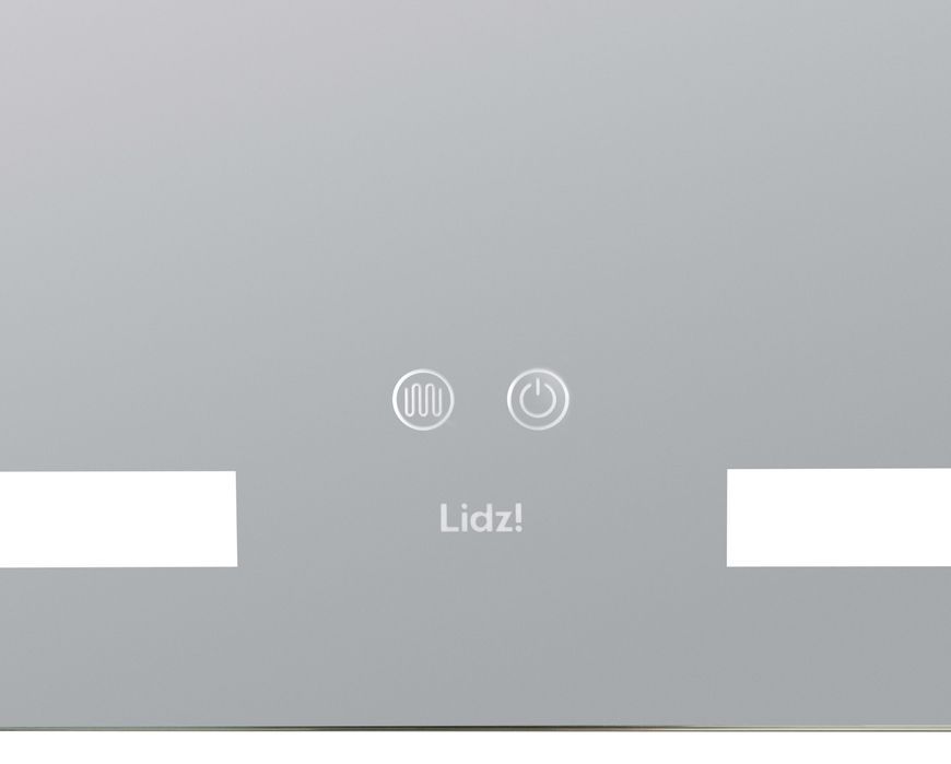 Дзеркало Lidz Kubis KU2 600х800 мм з LED-підсвічуванням Touch, з антизапотіванням, з димером, рег. яскравості LD78LF937608048449