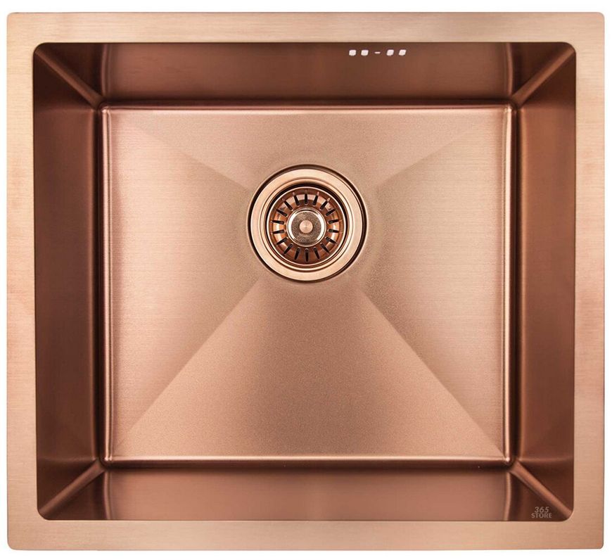 Кухонная мойка IMPERIAL D4843BR PVD bronze Handmade 2,7/1,0 мм (IMPD4843BRPVDH10) - IMPD4843BRPVDH10