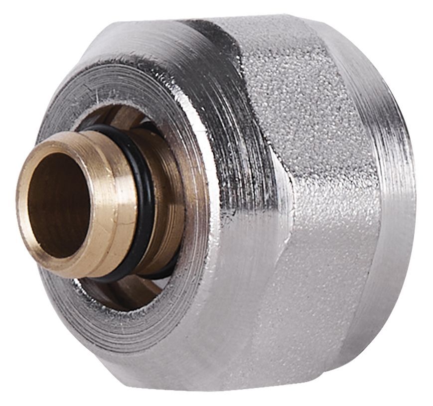 Коллектор с расходомерами Thermo Alliance Standart 1" 3 выхода 3/4" + евроконусы 3/4''х16&times;2 SD235W348884 - SD235W348884