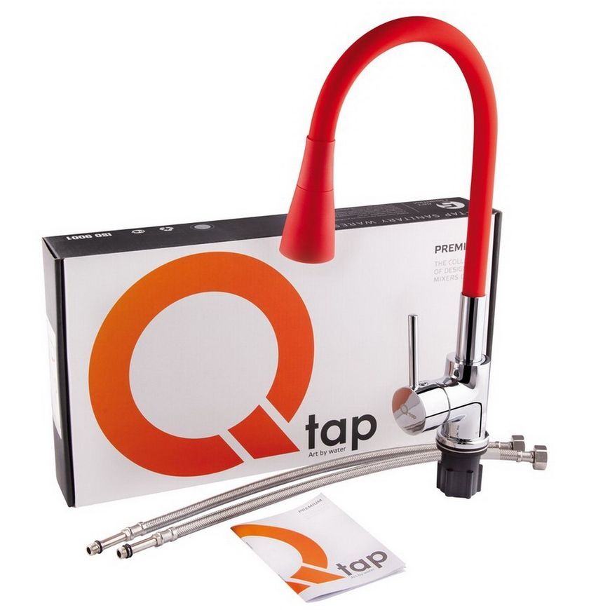 Смеситель для кухни QTAP Spring CRR 007F-1 с рефлекторным изливом - QTSPRCRR007F1