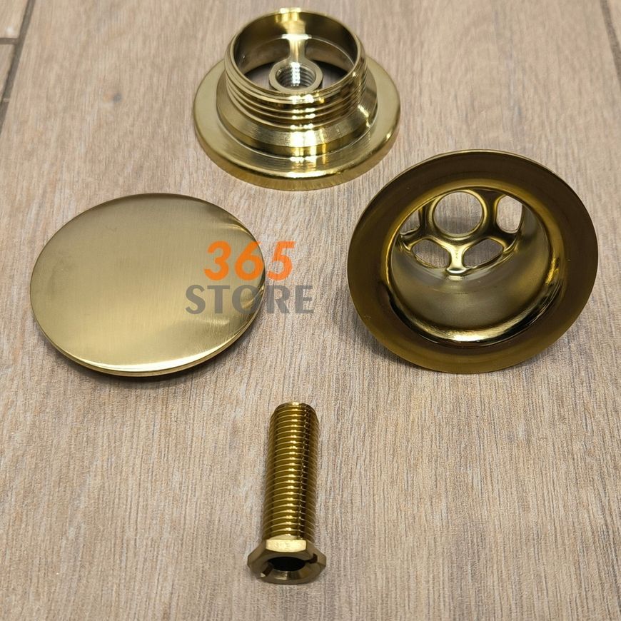 Донний клапан McALPINE CWP60-CB-GP-PVD Cliсk-Claсk для раковини 1 1/4" золото - CWP60-CB-GP-PVD