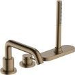 Змішувач для ванни HANSGROHE Tecturis S на 3 отвори з sBox Brushed Bronze 73447140 бронза