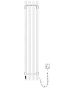 Полотенцесушитель электрический NAVIN Levante 210х1200 Sensor правый 12-857053-2112 белый бархат - 12-857053-2112