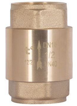 Зворотний клапан Thermo Alliance Base 1/2" ВР Slim з латунним штоком TAB240W15S - TAB240W15S