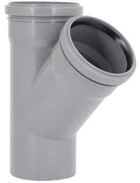 Тройник канализационный Ostendorf-OSMA HT-System PLUS d110/110/110&times;45&deg; SD00057158