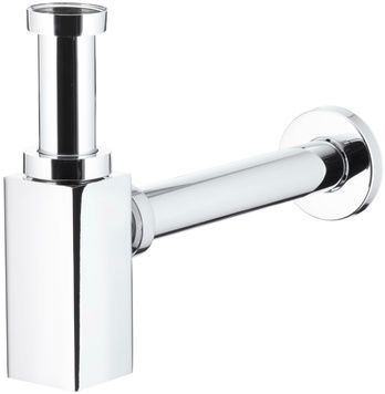 Сифон для раковины KFA ARMATURA 600-002-00 куб хром - 600-002-00