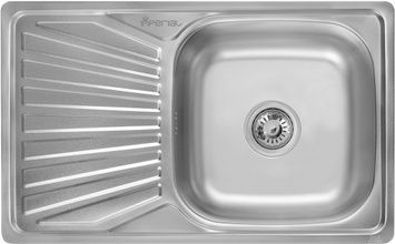 Кухонна мийка IMPERIAL 7848 Micro Decor 0,8 мм (IMP7848DEC) - IMP7848DEC