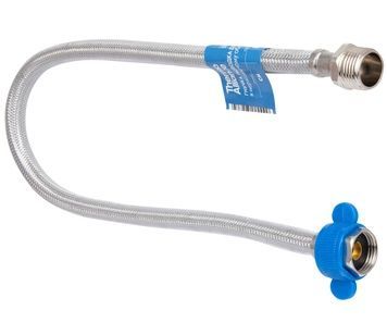 Шланг для підключення води Thermo Alliance Standart 200 см 1/2"x1/2" ВЗ нерж. обплетення в силіконі TAS390W200