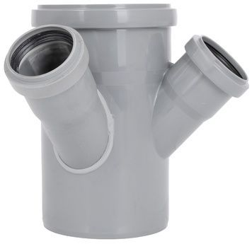 Крестовина двухплоскостная канализационная Ostendorf-OSMA HT-System PLUS d110/110/50/50&times;45&deg; SD00057320