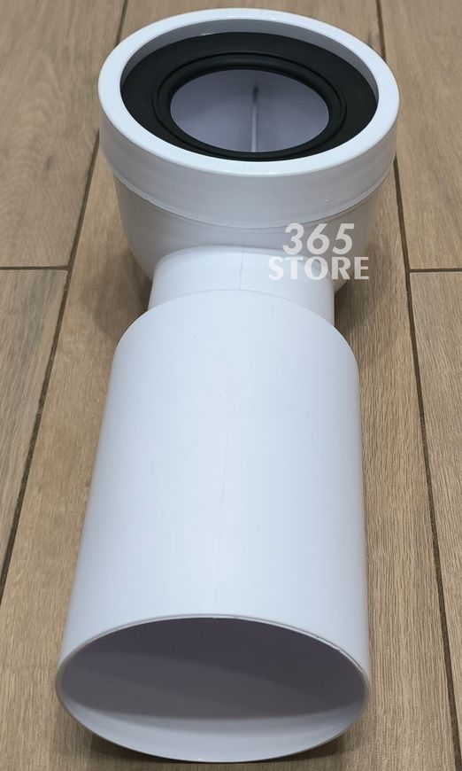 Каналізаційне підключення (коліно) McALPINE 275 мм 90&deg; 97-107/110 мм з відводом 40 мм HC40V