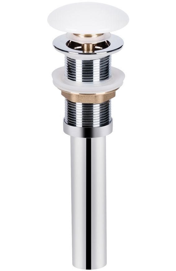 Раковина-чаша QTAP Leo 585х380х180 White с донным клапаном QT1111A028W - QT1111A028W