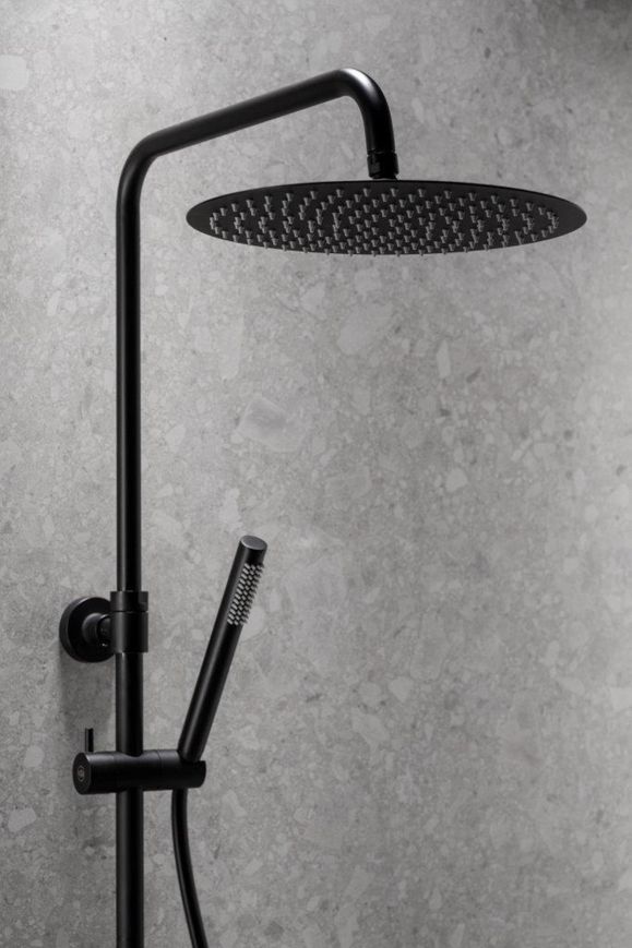 Душова система KFA ARMATURA MOZA BLACK з термостатичним змішувачем 5736-920-81 - 5736-920-81