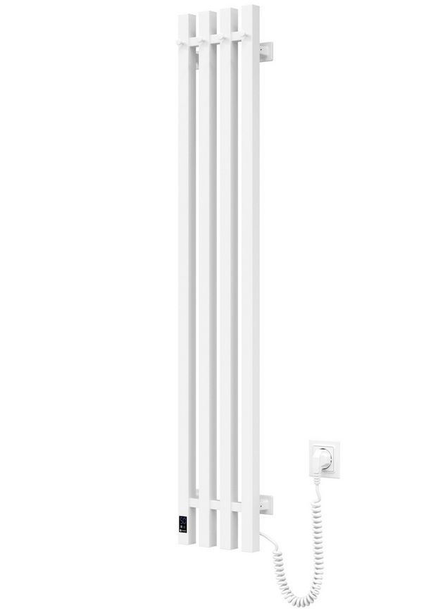 Полотенцесушитель электрический NAVIN Levante 210х1200 Sensor правый 12-857053-2112 белый бархат - 12-857053-2112