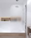 Шторка стеклянная (перегородка) для ванны LIDZ BRAMA 80x140L, стекло Frost 6 мм, распашная, левая - LBSS80140LCRMFR - 8