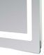Зеркало Lidz Kubis KU2 1000х800 мм с LED-подсветкой Touch, с антизапотеванием, с диммером, рег. яркости LD78LF6141008048450