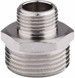 Ніпель латунний SD Forte 1/2"х3/8" редукційний нікельований SF359159