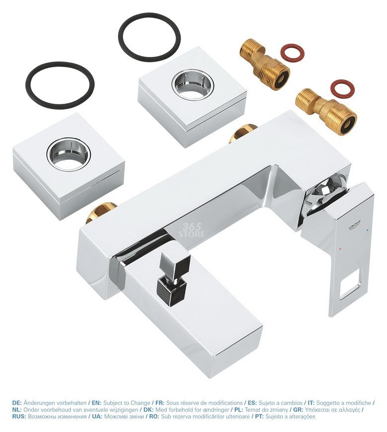 Смеситель для ванны GROHE Eurocube 23140000 - 23140000