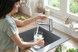 Смеситель кухонный HANSGROHE Zesis M33 150 1jet EcoSmart 74811000 хром - 74811000 - 3
