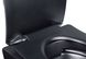 Унитаз подвесной QTAP Robin безободковый черный с сиденьем Soft-close QT1333046ERMB - QT1333046ERMB - 2