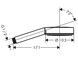Ручной душ HANSGROHE Pulsify S 105 1jet Matt Black 24120670 черный матовый - 24120670 - 2