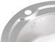 Кухонная мойка Lidz 510-D Micro Decor 0,8 мм LIDZ510MDEC08 - LIDZ510MDEC08 - 6