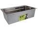 Кухонна мийка інтегрована Lidz Handmade H6845H Decor Honeycomb 3,0/1,0 мм LDH6845HDEC49444 - LDH6845HDEC49444 - 5