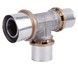 Трійник прес-фітинг Icma 26х26х32 №406 81406GPGPGQ06 - 81406GPGPGQ06 - 1
