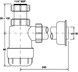 Сифон для умивальника McALPINE 1 1/4&Prime; x 32 мм низький HC2 - HC2 - 2