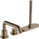 Смеситель для ванны HANSGROHE Tecturis S на 3 отверстия с sBox Brushed Bronze 73447140 бронза - 73447140 - 1