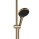 Душевый набор HANSGROHE Rainfinity 130 3jet Puro S 90 см шланг Designflex 160 см Polished Gold Optic 28743990 золото - 28743990 - 3