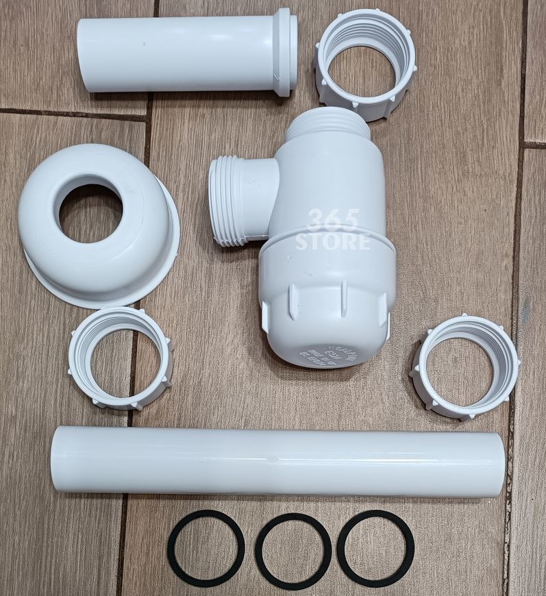 Сифон для умивальника McALPINE 1 1/4&Prime; x 32 мм низький HC2 - HC2