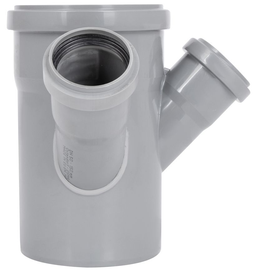 Крестовина двухплоскостная канализационная Ostendorf-OSMA HT-System PLUS d110/110/50/50&times;45&deg; SD00057320