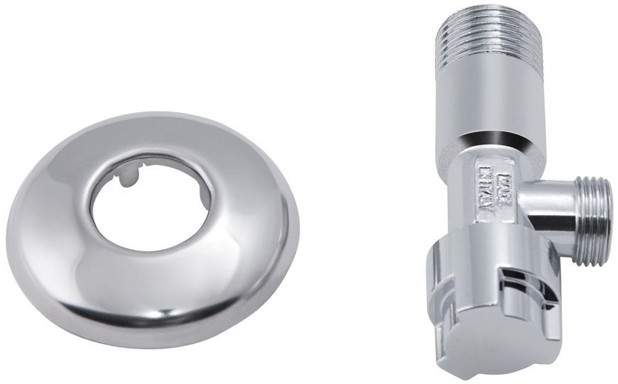 Кран приборный буксовый ICMA 1/2"х3/8" угловой №519 90519AC07