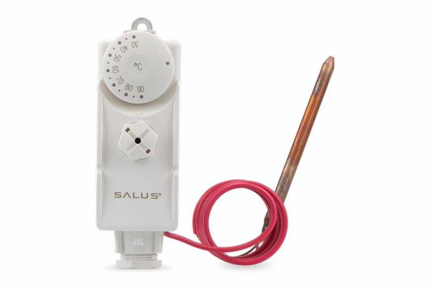 Терморегулятор (термостат) SALUS AT10F механічний з капілярною трубкою - 615232891