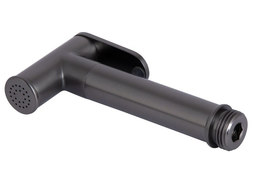 Змішувач для гігієнічного душу Qtap Slavonice Gunmetal Black PVD QTSLA262GMB45916 - QTSLA262GMB45916