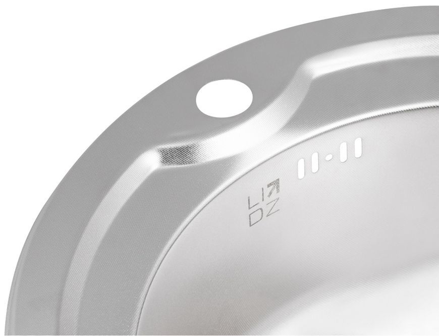 Кухонная мойка Lidz 510-D Micro Decor 0,8 мм LIDZ510MDEC08 - LIDZ510MDEC08